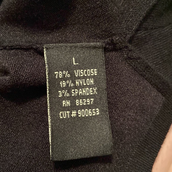 BCBG Max Azria Black Sequined Cardigan - Picture 8 of 9